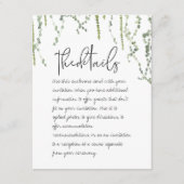 Greenery Vines Details Behuizing Kaart (Voorkant)