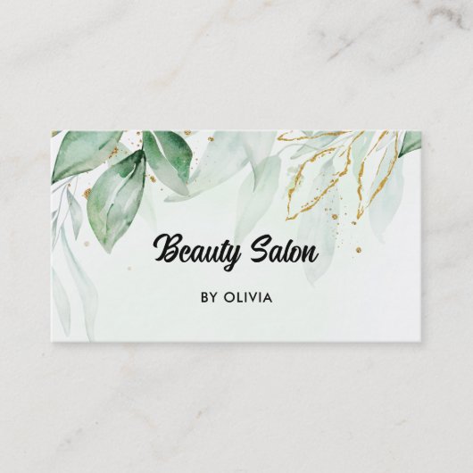 Greenery Visitekaartje (Voorkant)