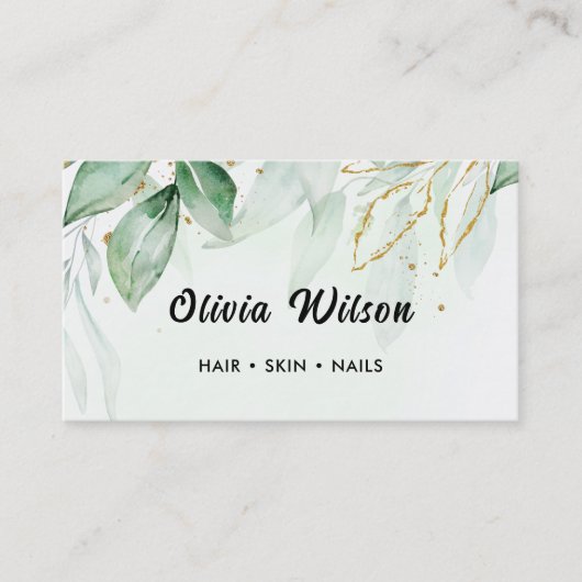 Greenery Visitekaartje (Voorkant)