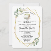 Greenery vond haar perfecte Matcha Vrijgezellenfee Kaart (Voorkant)