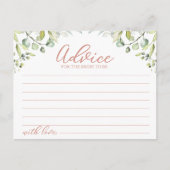 Greenery Vrijgezellenfeest Advies Kaarten (Voorkant)