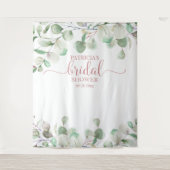 Greenery Vrijgezellenfeest Backdrop Foto Prop Wandkleed (Voorkant)