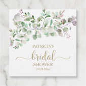 Greenery Vrijgezellenfeest Bedankjes Labels (Voorkant)