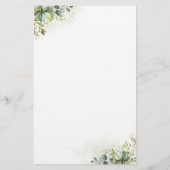 Greenery Vrijgezellenfeest Bingo (Achterkant)