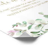 Greenery Vrijgezellenfeest Date Night Jar Sign Poster (Hoek)