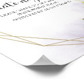 Greenery Vrijgezellenfeest Date Night Jar Sign Poster (Hoek)