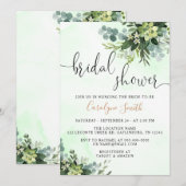 Greenery Vrijgezellenfeest Kaart (Voorkant / Achterkant)