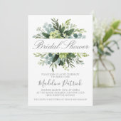 Greenery Vrijgezellenfeest Kaart (Staand voorkant)