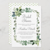 Greenery Vrijgezellenfeest Kaart (Voorkant / Achterkant)