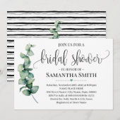 Greenery Vrijgezellenfeest Minimalistische bruilof Kaart (Voorkant / Achterkant)