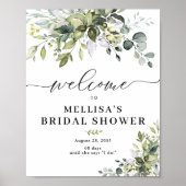 Greenery Vrijgezellenfeest Poster (Voorkant)