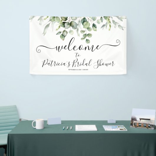 Greenery Vrijgezellenfeest Welcome Sign Banner (Beurs)