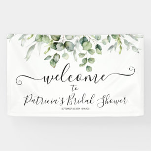 Greenery Vrijgezellenfeest Welcome Sign Banner
