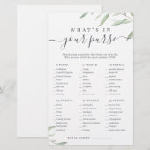 Greenery wat er in je paarse vrijgezellenfeest gam (Voorkant / Achterkant)