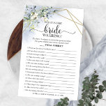 Greenery wat is de bridale troep? flyer<br><div class="desc">Greenery Wat is de bridale flyer van het spel met de bride?</div>