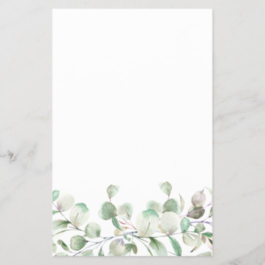 Greenery Wat is de bridale van het spel? Flyer (Achterkant)