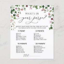 Greenery Wat zit er in je Purse Game