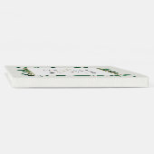 Greenery Waterverf Botanical Wedding Guest Book Gastenboek (Rug)