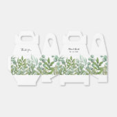 Greenery Waterverf Leaf Wedding Favor Box Bedankdoosjes (Uitgevouwen)