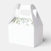 Greenery Waterverf Noah's Ark Christening Bedankdoosjes (Achterkant)