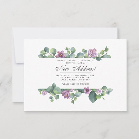 Greenery We hebben de botanische beweging Eucalypt (Voorkant)