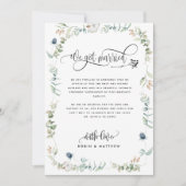 Greenery, we hebben een huwelijksaankondiging kaart (Voorkant)