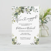 Greenery We zijn de Uitnodiging van de Betoningspa (Staand voorkant)