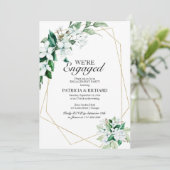 Greenery We zijn een Betoningspartij Kaart (Staand voorkant)