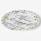 Greenery We zijn een Betoningspartij Papieren Bordje (Gekanteld)