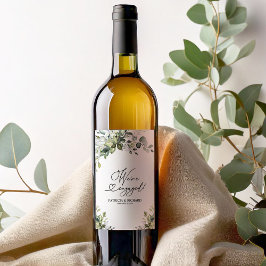 Greenery We zijn een Betoningspartij Wijn Etiket