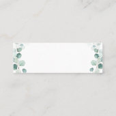 Greenery Wedding Drink Ticket Voucher (Achterkant)