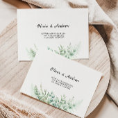 Greenery Wedding Envelope Adres Sjabloon