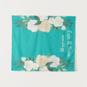 Greenery Wedding Foto Booth Backdrop Spring Boho Wandkleed (Voorkant (horizontaal))