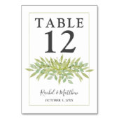 Greenery Wedding Kaart (Voorkant)