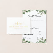 Greenery Wedding Menu Keuze Plaatskaarten (Display)