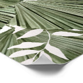 Greenery Wedding Spaans Welkomstbord Poster (Hoek)