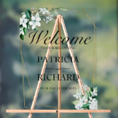 Greenery Wedding Welcome Sign Acryl Bord (Neutraal)