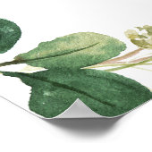 Greenery Welcome Sign Baby shower Poster (Hoek)