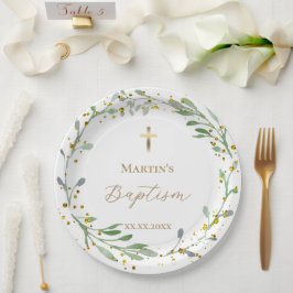 greenery wesp Baptisme Papieren Bordje
