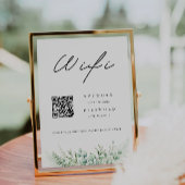 Greenery WiFi-code, QR-code WiFi Connect Kaart