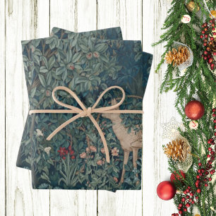 Greenery William Morris art design inpakpapier Vel