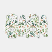 Greenery Woodland Animals Baby shower Dank u Bedankdoosjes (Uitgevouwen)
