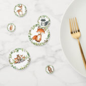 Greenery Woodland Animals Forest Party Baby shower Confetti (Groep)