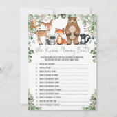 Greenery Woodland die mammie beste gamekaart kent Kaart (Voorkant)