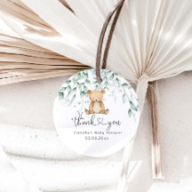 Greenery Woodland Leuk Beer Baby shower