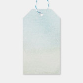 Greenery Woodland Party Baby shower Dank u Cadeaulabel (Achterkant)