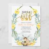 Greenery Woodland Ze is een wilde een eerste verja Kaart (Voorkant)