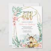 Greenery Woodland Ze is een wilde een eerste verja Kaart (Voorkant)