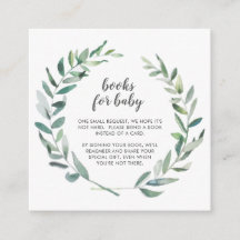 Greenery Wreate Gender Neutral Books for Baby