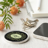 Greenery Wreath, Doily with Mam Sleutelhanger (Zijkant)